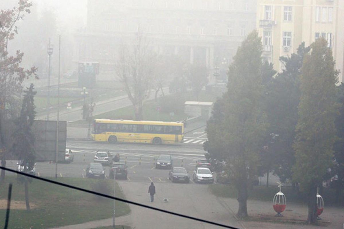 Vazduh prekomjerno zagađen u Beogradu i još nekoliko gradova u Srbiji