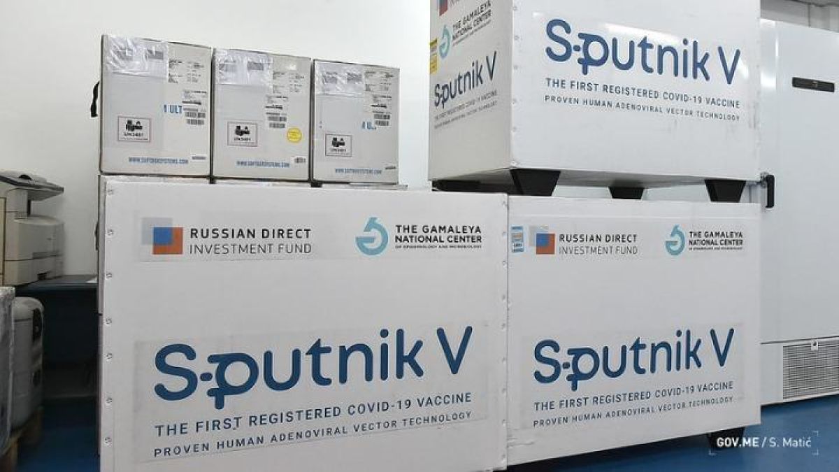 Sputnjik V od danas na svim vakcinalnim punktovima u Crnoj Gori
