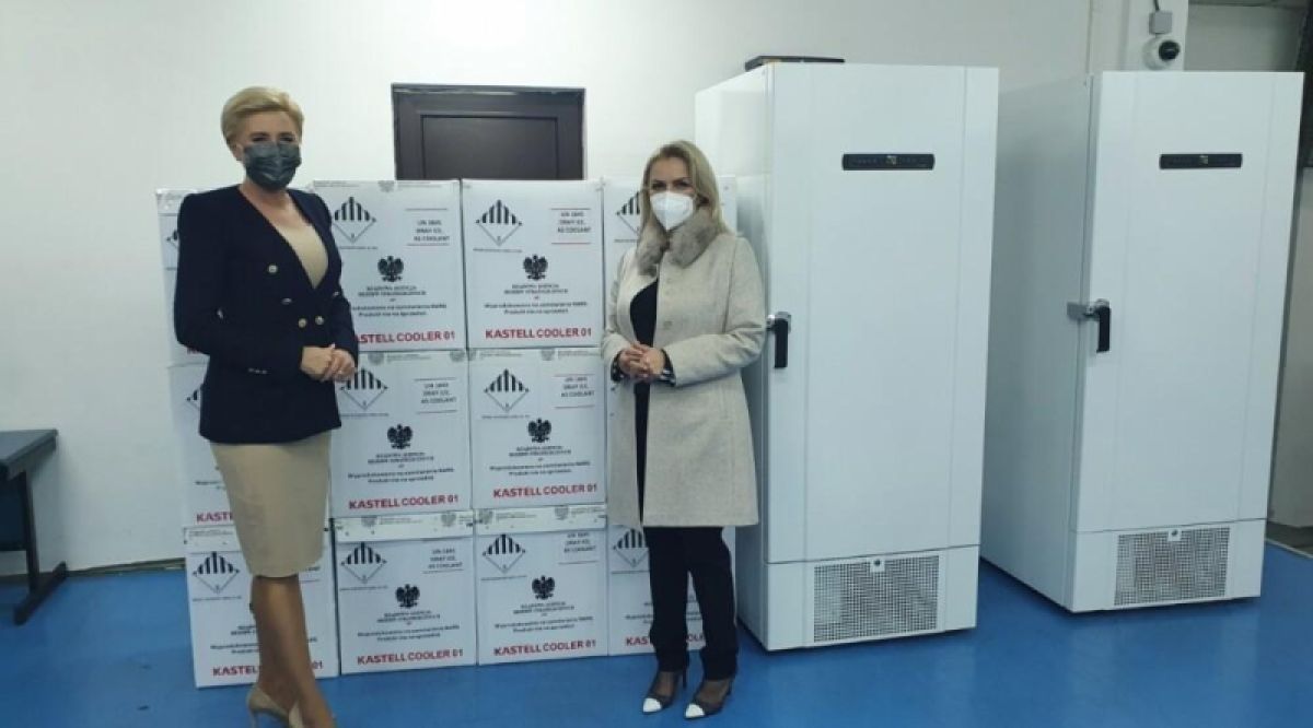 Poljska donirala Crnoj Gori više od 60.000 doza Fajzer vakcina