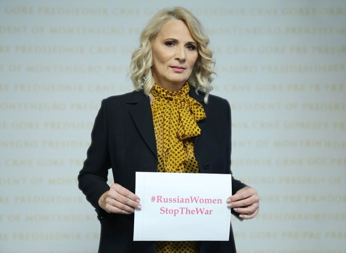 Lidija Đukanović apeluje na žene Rusije da zaustave rat
