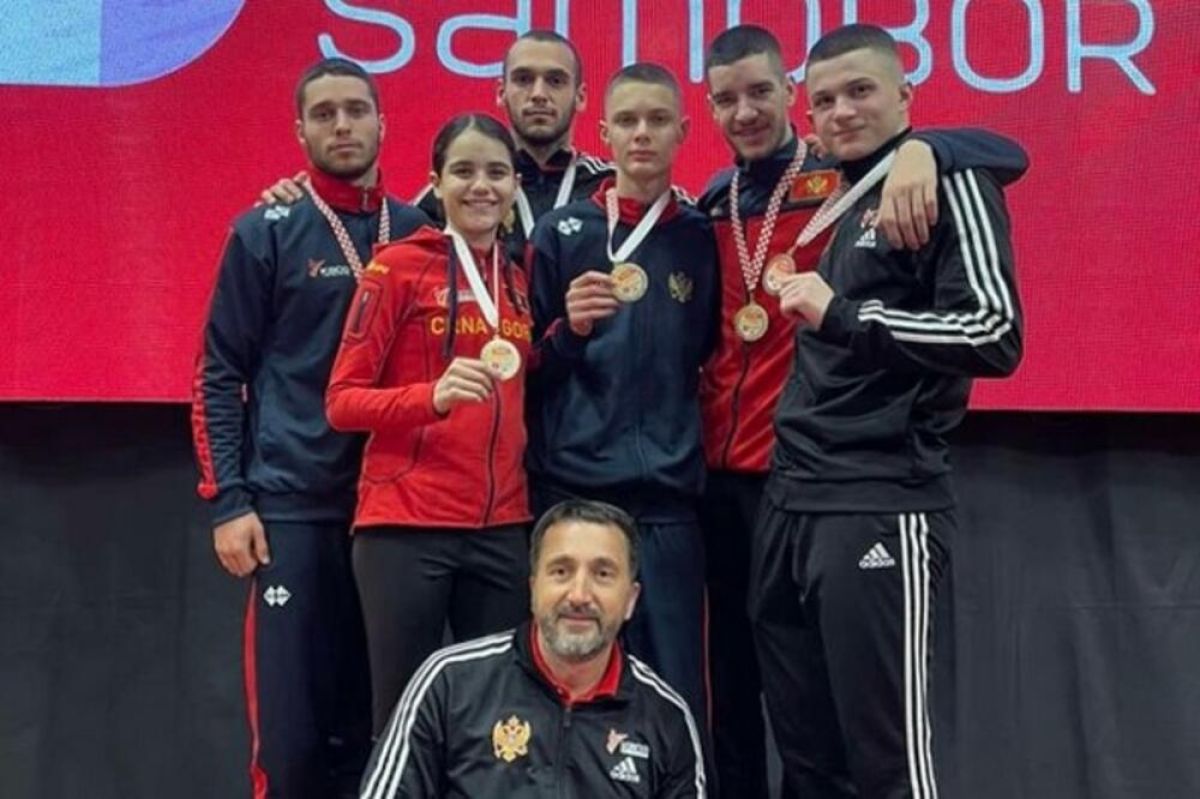 Crnogorskim karatistima šest medalja u Samoboru