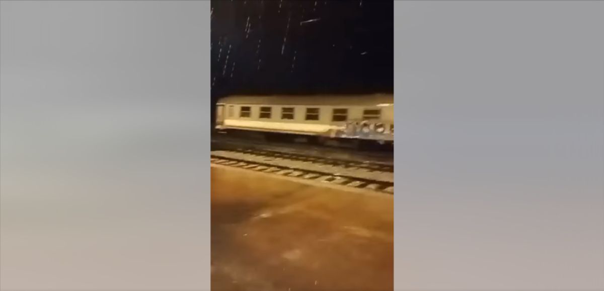 Zbog nevremena stao voz između Kolašina i Mojkovca