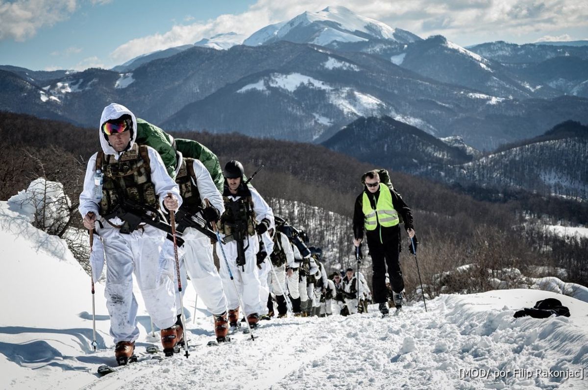 Vojnici pet zemalja u surovim zimskim predjelima kolašinskih planina testiraju vještine i znanja