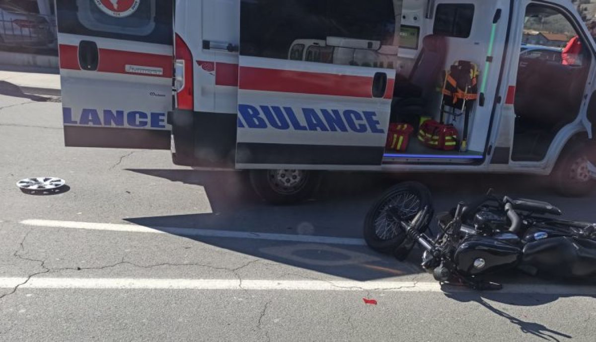Udes u Zagoriču, povrijeđen motociklista