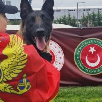 Crnogorski tim i pas Negro osvojili 5. mjesto na takmičenju službenih pasa za detekciju narkotika