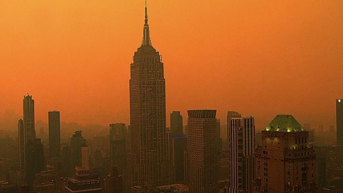 VIDEO – Apokaliptične scene i narandžasti smog u Njujorku