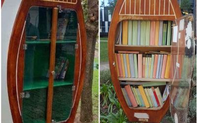 “Serdar” poklonio Biblioteci na otvorenom u Budvi više stotina knjiga