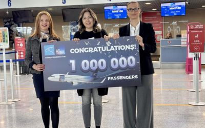 Air Montenegro dočekao milionitog putnika, poklon – dvije povratne karte
