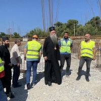 Mitropolit Joanikije obišao gradilište Pravoslavne gimnazije u Podgorici