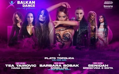 Planule promo ulaznice za Balkan Dance festival