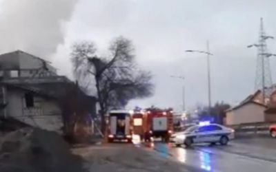 Požar u Novom Sadu, pronađena dva ugljenisana tijela