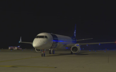 „Embraer“ sletio na Aerodrom Podgorica