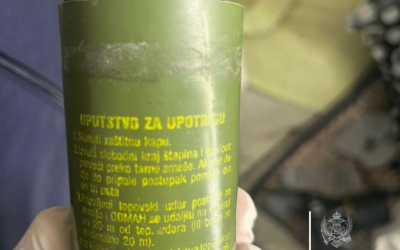 Uhapšen stranac u Podgorici, pronađena manja eksplozivna naprava u njegovom stanu