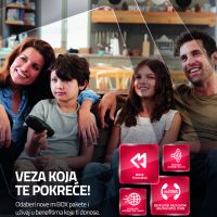Mtel: Sve usluge uz MOVE FAMILY paket