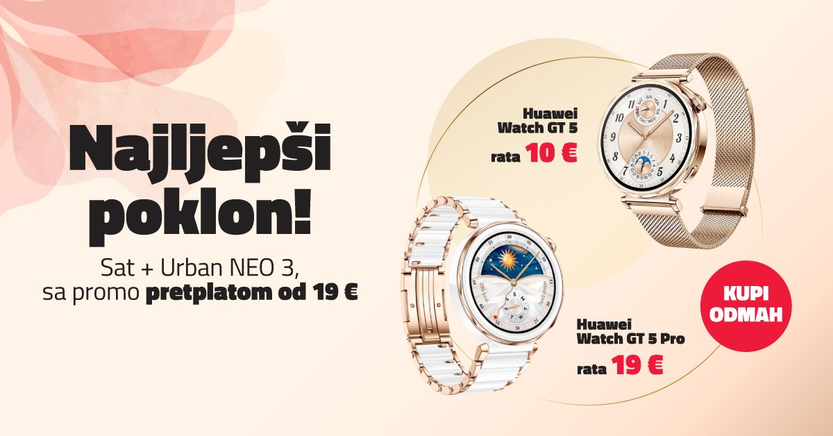 Veliki akcije i sniženja satova i telefona u MTEL-u: Najljepši poklon dolazi od srca!