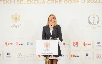 Marija Vuković najbolji sportista Crne Gore