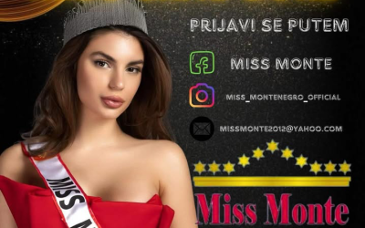 Izbor za Miss Crne Gore 31. marta