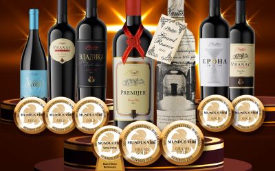 Mundus Vini Spring Tasting 2025: Sedam zlatnih medalja za vina Plantaža