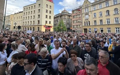 Veliki protest u Sarajevu zbog smrti mlade doktorice