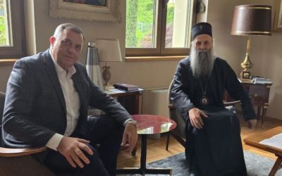 Dodik sa patrijarhom: SPC stub vjere i oslonac našeg jedinstva