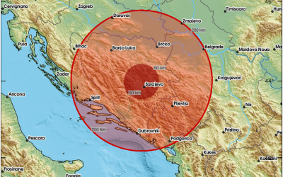 Snažan zemljotres pogodio Sarajevo