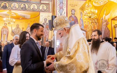 FOTO – Ovako je jutros izgledao Hram Hristovog Vaskrsenja
