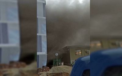 Video: Požar u Kliničkom centru Srbije