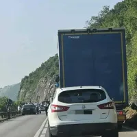 Sudar automobila i kamiona na putu Nikšić – Danilovgrad