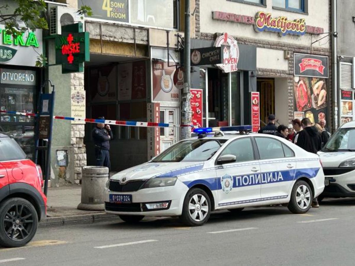 Novljanin ranio gazdu kafića, sukob zbog djevojke?