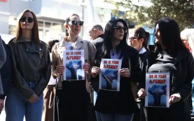 Podgorica: Protest i šetnja zbog oslobađanja optuženih za ubistvo Mrdaka
