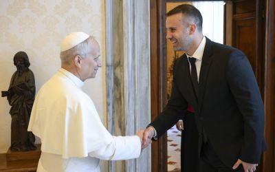 Spajić sa Papom: Potvrđeni su odlični odnosi Crne Gore i Svete Stolice