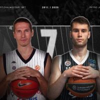 Partizan igra u dresovima koje su nekada nosili Kecman i Bogdanović