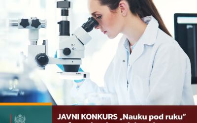 Javni konkurs „Nauku pod ruku“ – 100.000 eura za projekte NVO u oblasti nauke