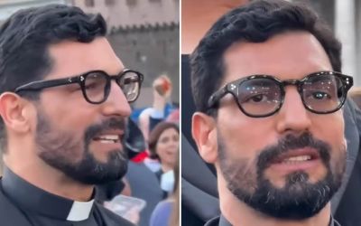 VIDEO – Žene poludjele zbog brazilskog sveštenika, gore mreže