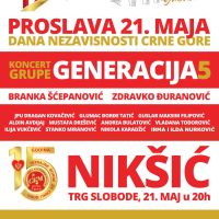 CKM: Proslava Dana nezavisnosti na Trgu slobode u Nikšiću, očuvanje Crne Gore jačanjem tekovina 21. maja
