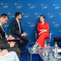 Milatović sa premijerkom Danske: Crnogorska dijaspora u Danskoj značajna spona između naših država,