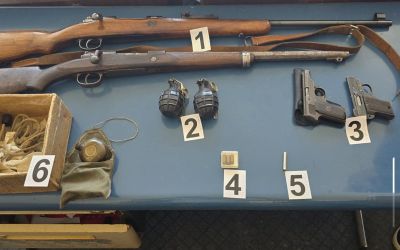 FOTO – Pretres u Beranama: Policija oduzela puške, pištolje, ručne bombe…