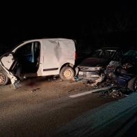 FOTO – Težak sudar na putu Podgorica – Cetinje, ima povrijeđenih