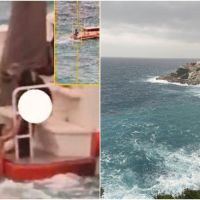 VIDEO – Dramatičan snimak spašavanja u Dubrovniku: Naga žena se kupala u moru po jakom vjetru