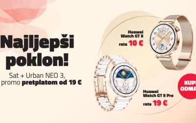 Veliki akcije i sniženja satova i telefona u MTEL-u: Najljepši poklon dolazi od srca!