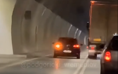 VIDEO – Kad se tunel pretvori u trkačku stazu: Bahata vožnja na Jelovici