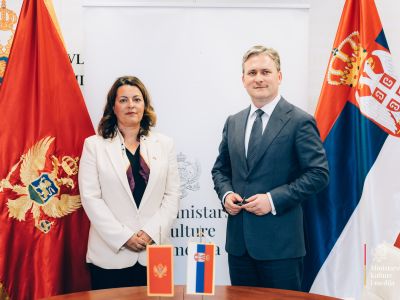 Ministri kulture Crne Gore i Srbije dogovorili unapređenje institucinalne saradnje i konkretne inicijative