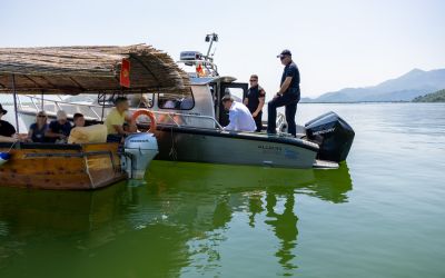 Radulović sa inspektorima na Skadarskom jezeru: Nema pošteđenih, kažnjeni svi koji su kršili pravila plovidbe