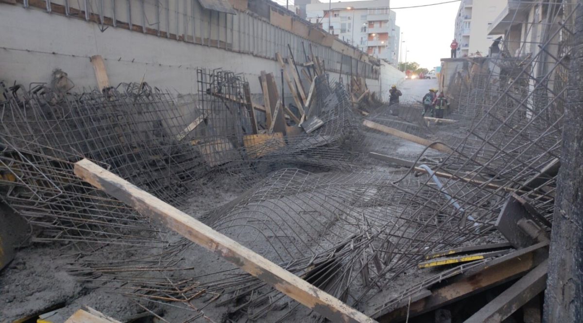VIDEO – Pala ploča sa zgrade u izgradnji u Podgorici, više radnika povrijeđeno