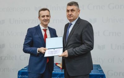 Profesor Darko Bajić dobitnik godišnje nagrade Univerziteta Crne Gore