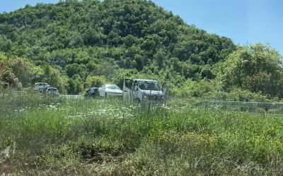 Sudar tri vozila na putu Cetinje – Podgorica, povrijeđena jedna osoba
