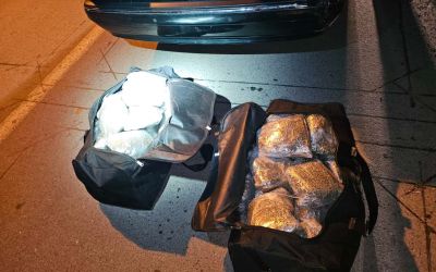 FOTO – Uhapšen Tuzanin, pronađena mu marihuana u vozilu