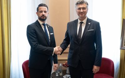 Milatović sa Plenkovićem: Prijateljski odnosi Crne Gore i Hrvatske, uprkos određenim otvorenim pitanjima
