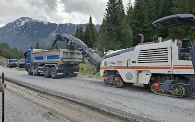 FOTO – Počelo obnavljanje asfalta na više puteva kod Berana