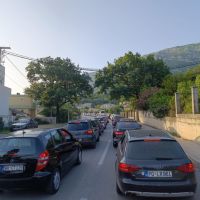 FOTO – Velike gužve na putu od Sutomora ka Podgorici